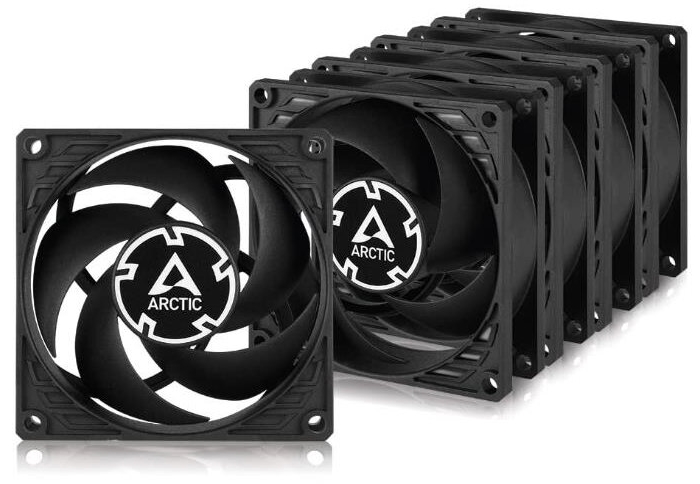 Ventilator / radiator ARCTIC AC F8 Silent 80mm Value 5-Pack