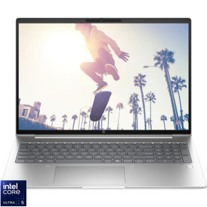 HP 16'' ProBook 460 G11, WUXGA IPS, Procesor Intel® Core™ Ultra 5 125U (12M Cache, up to 4.30 GHz), 16GB DDR5, 512GB SSD, Intel Graphics, Free DOS, Silver