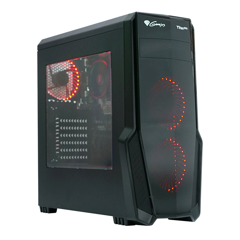 Amd Ravev2 PC Gaming Raven v2, AMD Ryzen 5 2400G 3.6GHz, 8 thread-uri, 8GB DDR4 ...