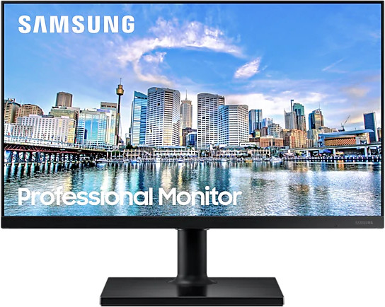 Monitor LED Samsung LF24T450FQUXEN 24 inch 5 ms Negru FreeSync 75 Hz