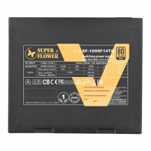Super Flower Leadex V Gold PRO, 80+ Gold, 1000W