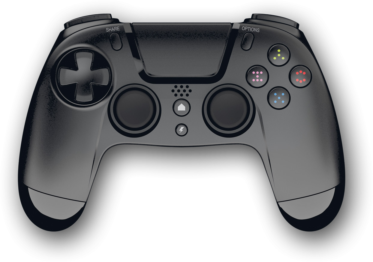 Controller Gioteck VX4 Wireless Black PS4