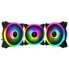 Ventilator Gamdias Aeolus M2 1203 Lite ARGB 120mm 3 Fan Pack