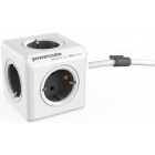Priza/prelungitor Allocacoc PowerCube Extended, 5x Schuko, Grey