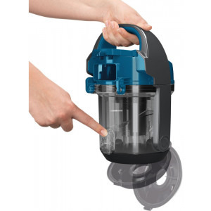 Bosch 3A BGC05A220, fara sac, 700W, 1.5L, Negru-Albastru