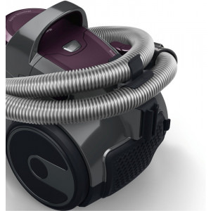 Bosch 3A BGC05AAA1, fara sac, 700W, 1.5L, Negru-Mov