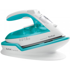 Tefal Fier de calcat Freemove Air FV6520E0, 2400W, Alb-Turcoaz