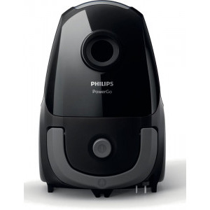 Philips PowerGo FC8241/09, cu sac, 750W, 3L, Negru