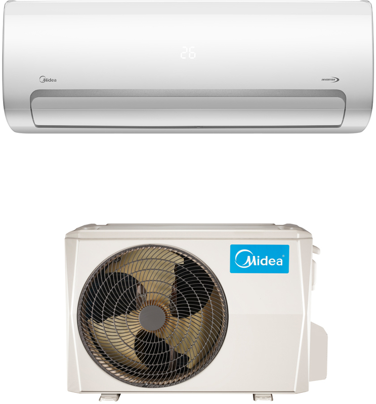 Aer conditionat Midea Mission II MB-12N8D6/MBT-12N8D6 12000 BTU, Clasa A++/ A++, Wi-Fi, Full DC Inverter, Sistem dublu de purificare