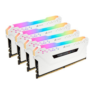 Corsair Vengeance RGB PRO White 32GB DDR4 3200MHz CL16 Quad Channel Kit