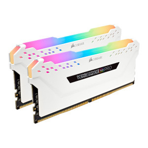 Corsair Vengeance RGB PRO White 16GB DDR4 2666MHz CL16 Dual Channel Kit