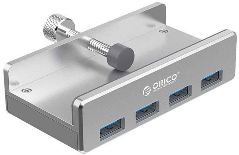 Hub USB Orico MH4PU USB 3.0 Silver