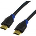 Cablu video Logilink HDMI Male - HDMI Male, v2.0, 10m, negru
