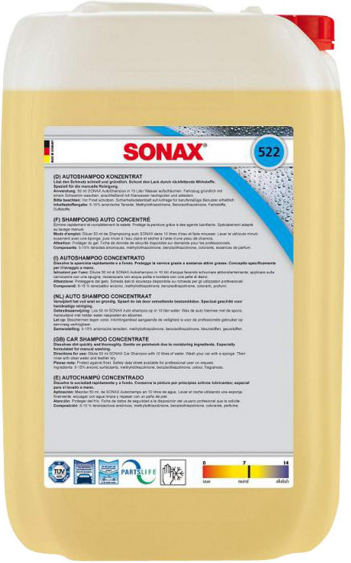 Spalare si detailing rapid Sonax Gloss Shampoo - Sampon Auto Concentrat 25L