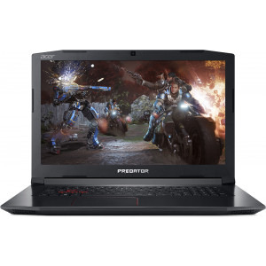 Acer Gaming 17.3'' Predator Helios 300 PH317-52, FHD IPS 144Hz, Procesor Intel® Core™ i7-8750H (9M Cache, up to 4.10 GHz), 8GB DDR4, 512GB SSD, GeForce GTX 1060 6GB, Linux, Black
