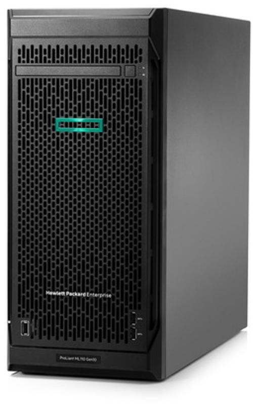 Server HP ProLiant ML110 Gen10 Tower 4.5U, Procesor Intel® Xeon® Bronze 3206R 1.9GHz Cascade Lake, 16GB RDIMM DDR4, no HDD, 4x Hot Plug LFF , Smart Array S100i SR