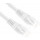 Cablu retea Spacer CAT5e Patch Cable UTP 0.5m white