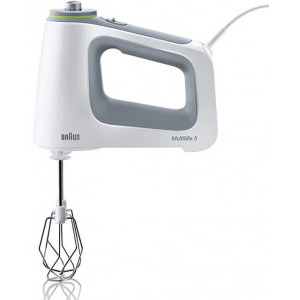 Braun Mixer de mana HM5137WH, 750W, 0.5 L / 0.6L, Alb/Gri