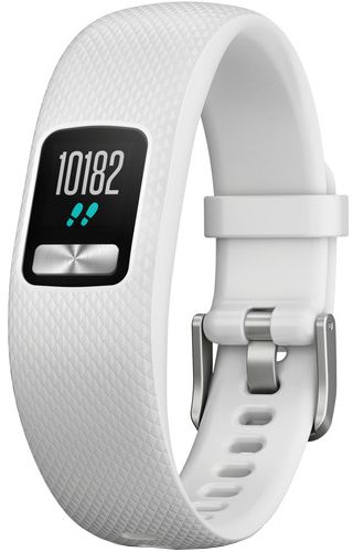 Bratara fitness Garmin Vivofit 4 White (Small / Medium)