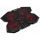 Stand/Cooler notebook White Shark ICE WIZARD, max 17.3 inch, ventilatoare 4x 140 mm, 1x 70 mm, Red LED fan