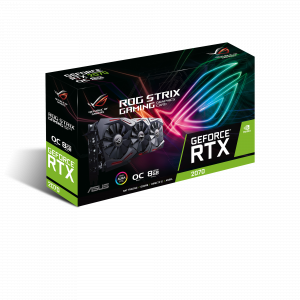 Placa video ASUS GeForce RTX 2070 ROG STRIX GAMING O8G 8GB GDDR6