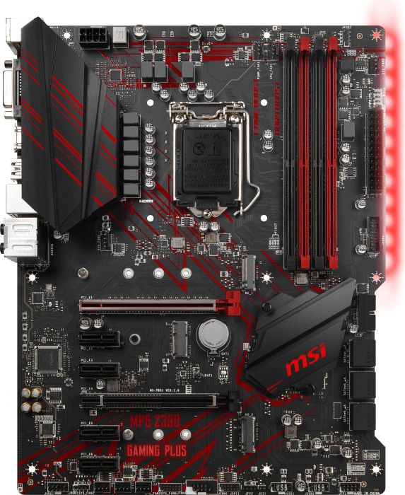 Placa de baza MSI MPG Z390 GAMING PLUS