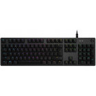 Logitech G512 Carbon RGB GX Red Switch Mecanica