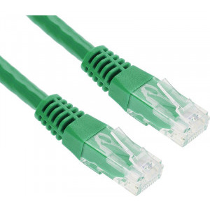 Cablu retea Spacer CAT5e Patch Cable UTP 0.5m green