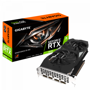 GIGABYTE GeForce RTX 2070 WINDFORCE 2X 8GB GDDR6 256-bit