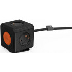 Priza/prelungitor Allocacoc PowerCube Extended Remote, 4x Schuko, 1.5m, Black