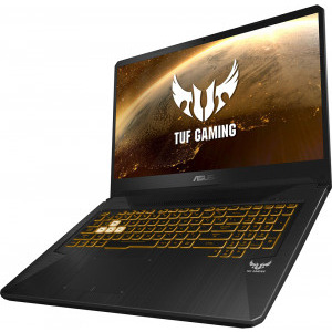 ASUS Gaming 17.3'' TUF FX705GE, FHD, Procesor Intel® Core™ i7-8750H (9M Cache, up to 4.10 GHz), 8GB DDR4, 1TB SSHD, GeForce GTX 1050 Ti 4GB, No OS, Gun Metal