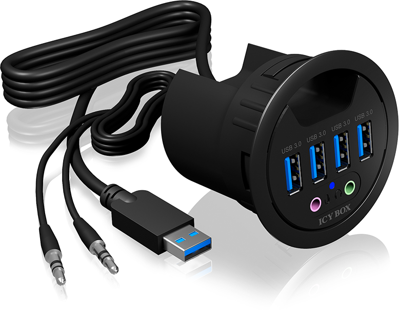 Hub USB Raidsonic IB-HUB1403A