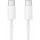 Cablu de date / adaptor Xiaomi USB-C Male la USB-C Male, 1.5 m, White, 100W