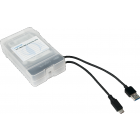 Husa HDD Extern Logilink UA0277 2x HDD 2.5 inch