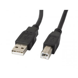 Lanberg USB 2.0 Male tip A - USB 2.0 Male tip B, 3m, negru