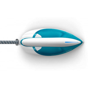 Philips Fier de calcat Perfect Care Compact Plus GC7920/20, 2400W, 120g/min, Albastru