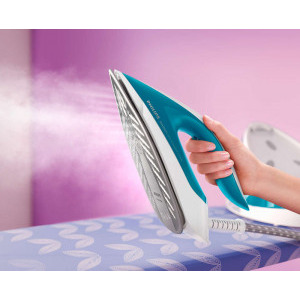 Philips Fier de calcat Perfect Care Compact Plus GC7920/20, 2400W, 120g/min, Albastru