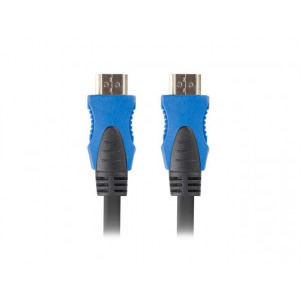 Lanberg HDMI Male - HDMI Male, v2.0, 20m, negru-albastru