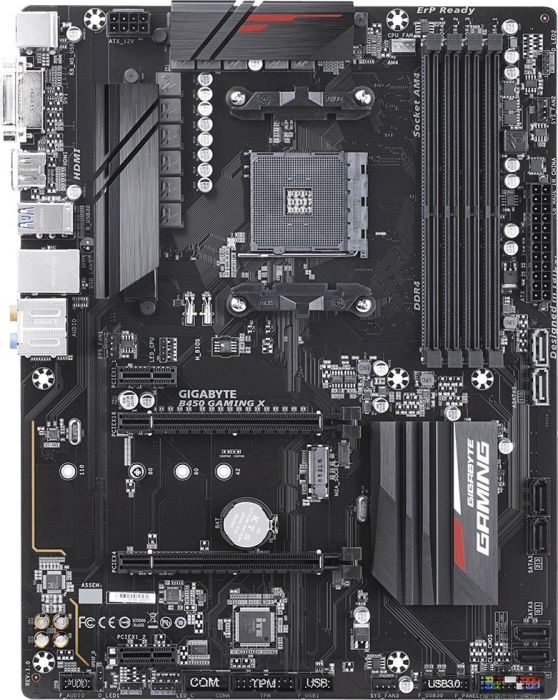 Placa de baza GIGABYTE B450 Gaming X
