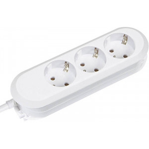 Priza/prelungitor Bachmann SMART 3x Schuko, 3m, White