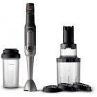 Philips Mixer vertical, Viva Collection ProMix HR2656/90, 800W, Negru-Inox