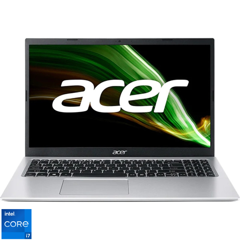 Laptop Acer 15.6” Aspire 3 A315-58 FHD Procesor IntelCore i7-1165G7 (12M Cache up to 4.70 GHz with IPU) 16GB DDR4 512GB SSD Intel Iris Xe No OS Pure pareri si pret ieftin