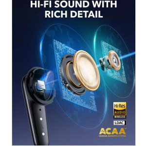 Anker In-Ear, Soundcore Liberty 4 Pro, True Wireless, Noise Cancelling, Hi-Res, Black
