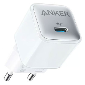 Anker 512 Nano 3, 1x USB-C, PD 20W, White