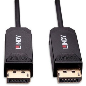 LINDY DisplayPort Male - DisplayPort Male, 50m, negru