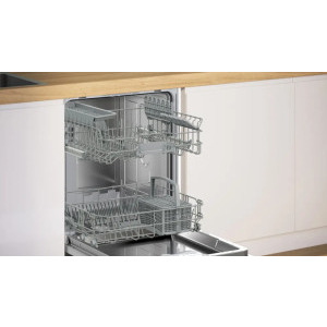 Bosch SMV2ITX09E, 13 seturi, 5 programe, Clasa E, EcoSilence Drive, ExtraDry, InfoLight, AquaStop, AquaSensor, Home Connect, 60 cm