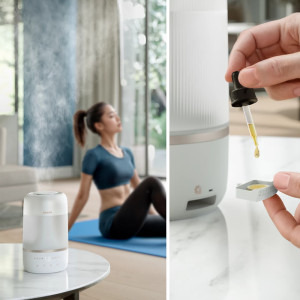 Philips Umidificator de aer cu aromaterapie Seria 1000 HU1510/04