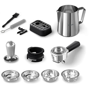 Philips semi-automat Barista Brew PSA3218/10, 1350W, 15bar, 2.3L, Negru/Gri