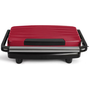 Livoo Gratar electric DOC232R, 750W, Negru/Rosu