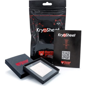 Accesoriu ventilatoare / radiatoare Thermal Grizzly PAD Termic KryoSheet 38x38x0.2mm